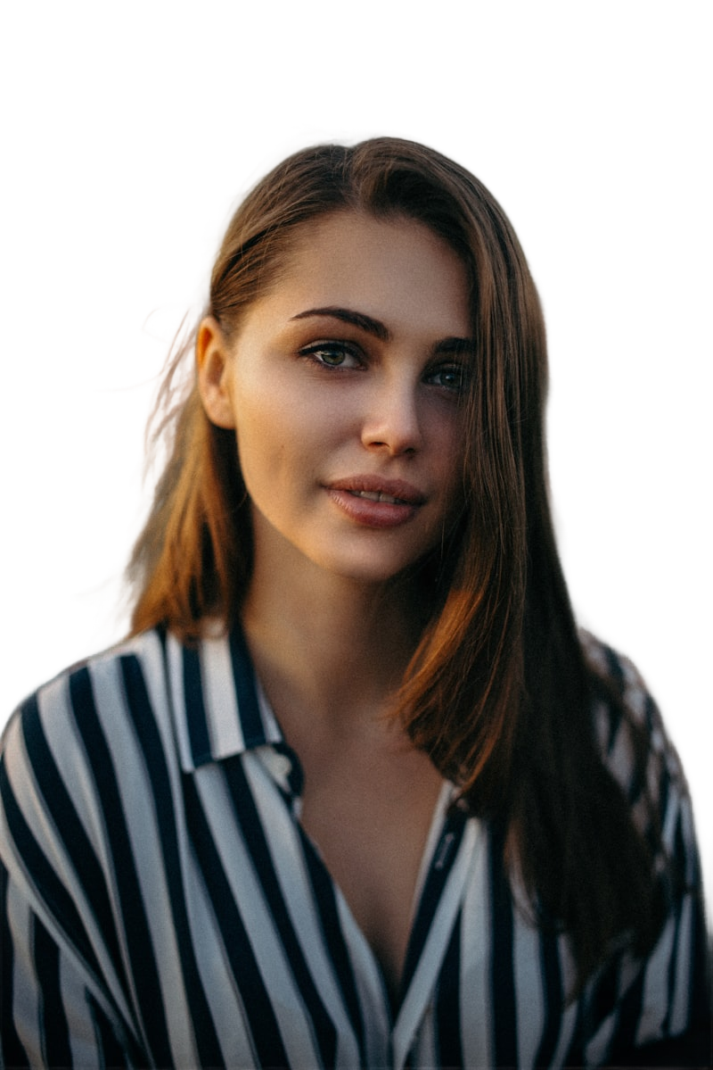 Portrait after background removal